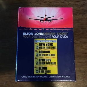 Elton John four DVDs
